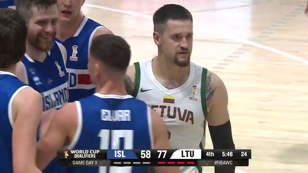 Elvar Fridriksson - 34 PTS vs Lithuania (Feb 27, 2026)