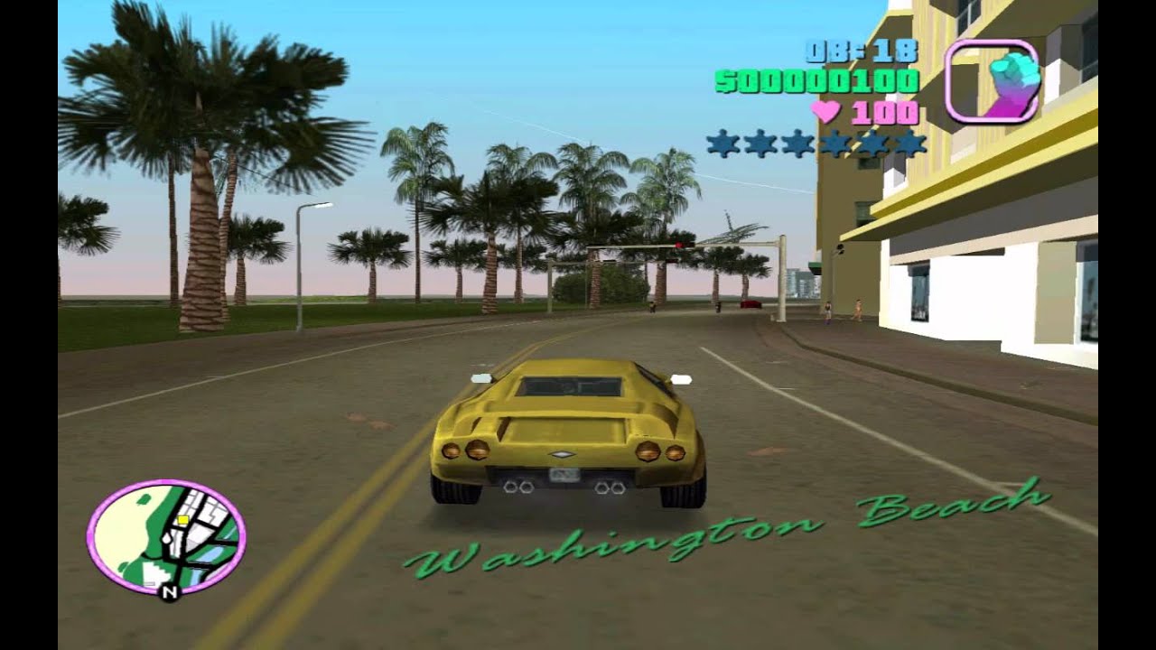 GTA Vice City #2 - подвези чику в клуб