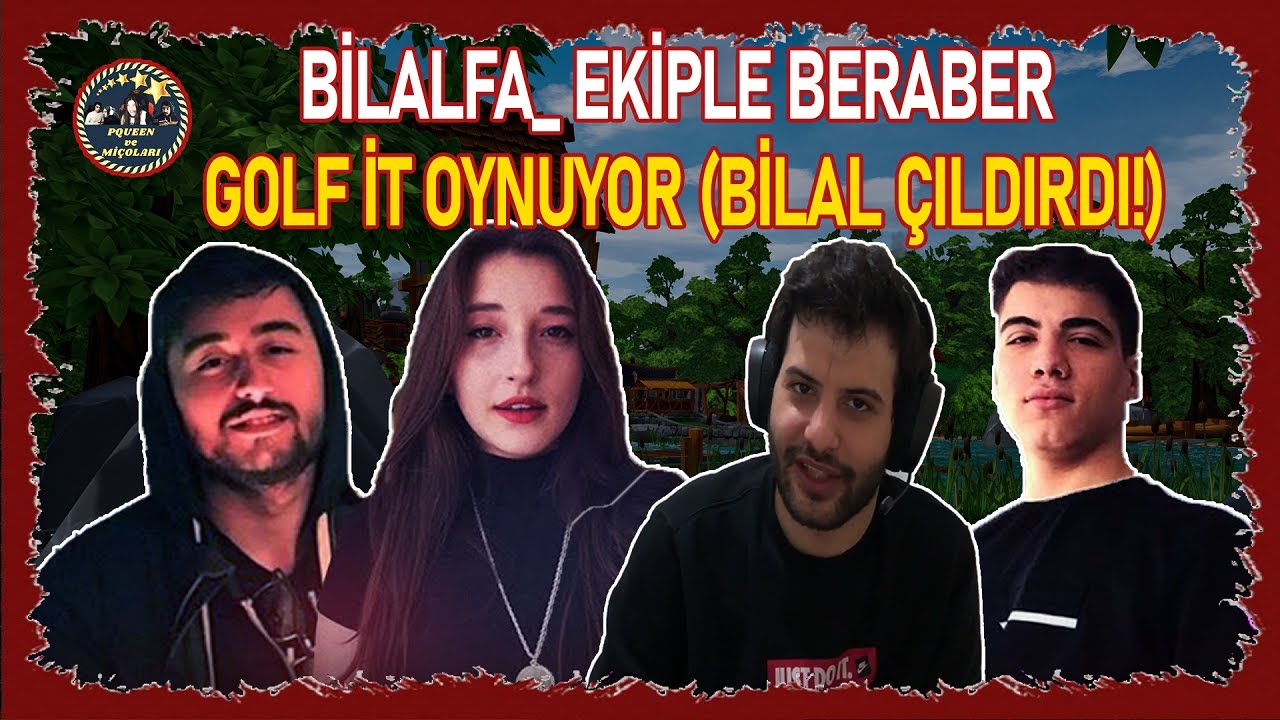 BİLALFA - GOLF IT KOMİK ANLAR! (BİLAL &Ccedil;ILDIRDI)