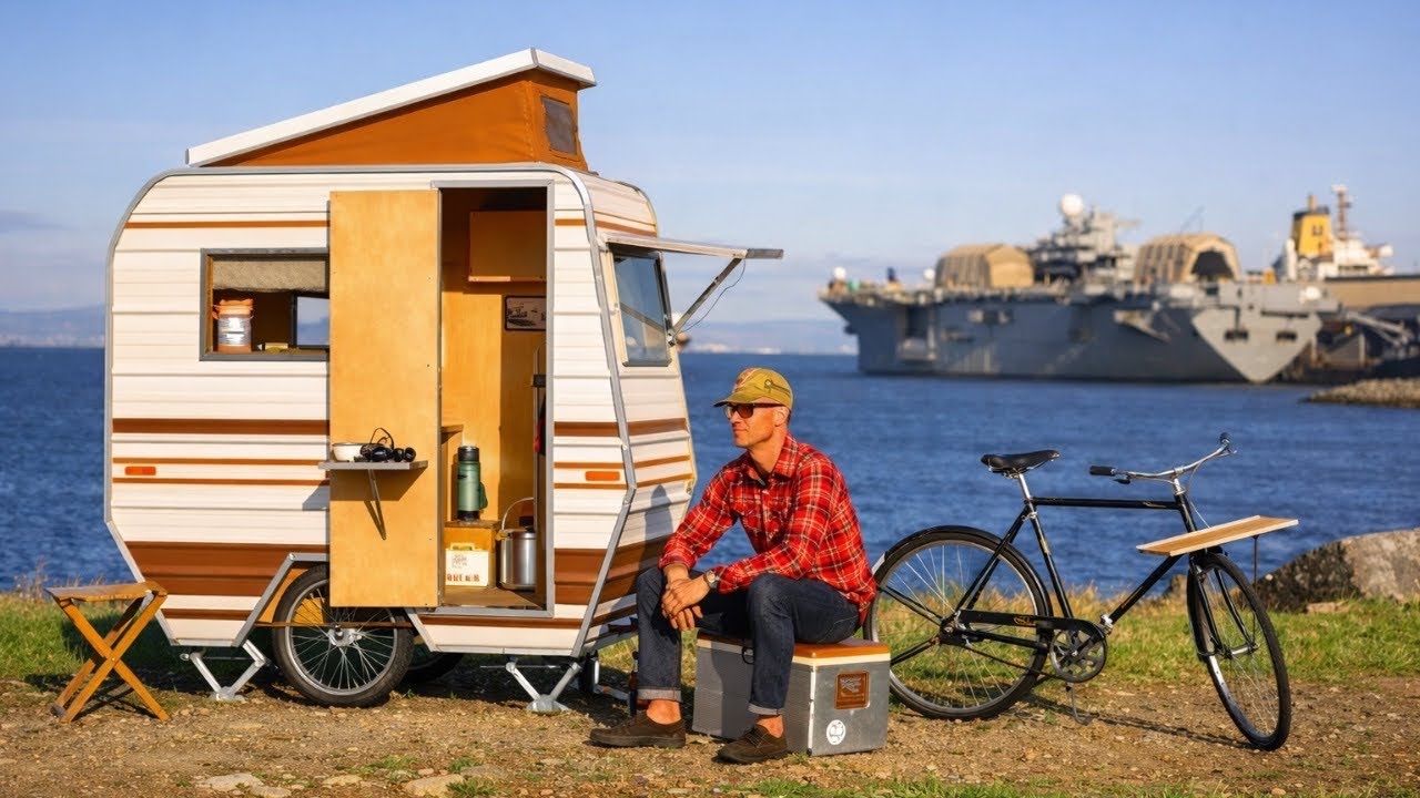 Top 8 Bike Caravans - Mobile Caravans for Camping #1