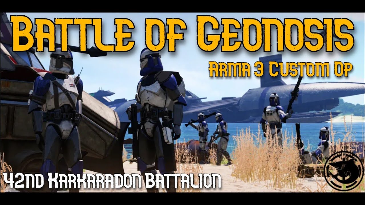ARMA 3 Star Wars Operation | Battle of Geonosis with 42nd Karkaradon Battalion