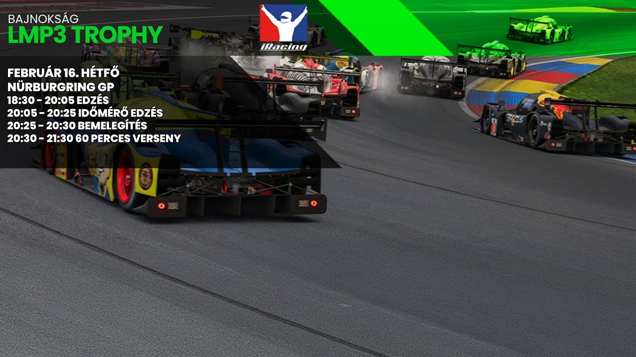 SIMCO LMP3 Trophy 2025-2026 iRacing - Round 6 - Nürburgring GP