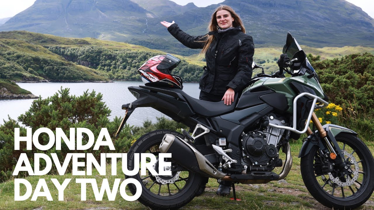 Honda's A2 Adventure around SCOTLAND NC500 // Second ride? CB500X!
