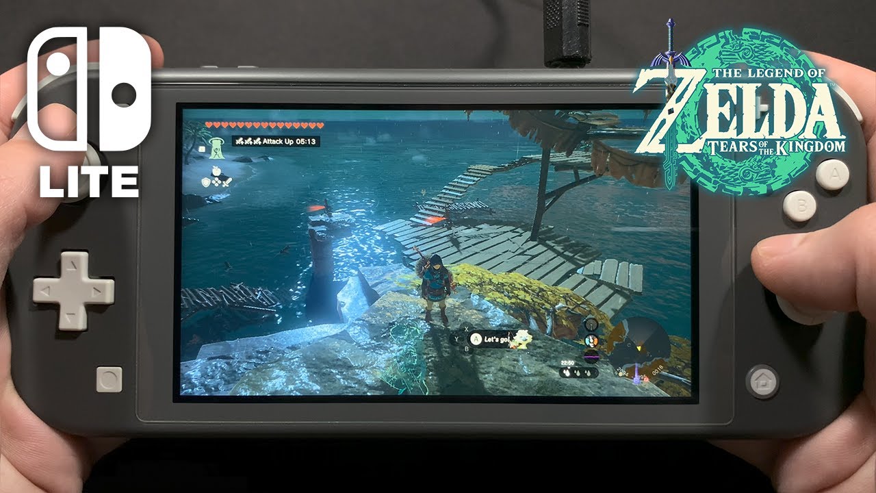 The Legend Of Zelda: Tears Of The Kingdom on Nintendo Switch Lite #13