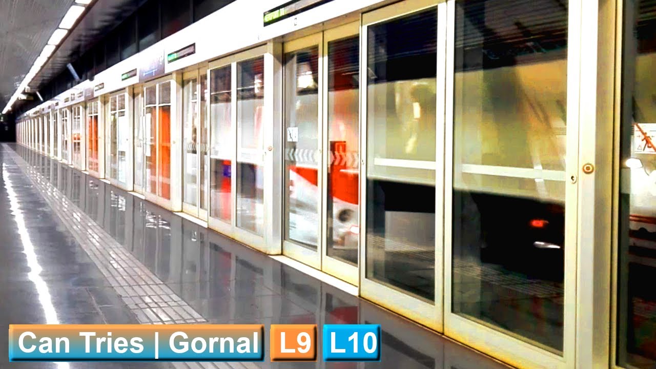 Can Tries - Gornal | Линия 9 - Линия 10 Sud : Барселонский метрополитен ( TMB 9000 )