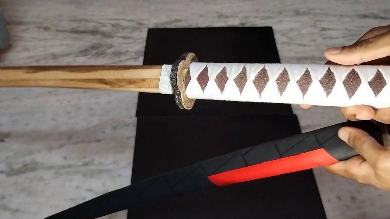 How I made a Wooden Katana