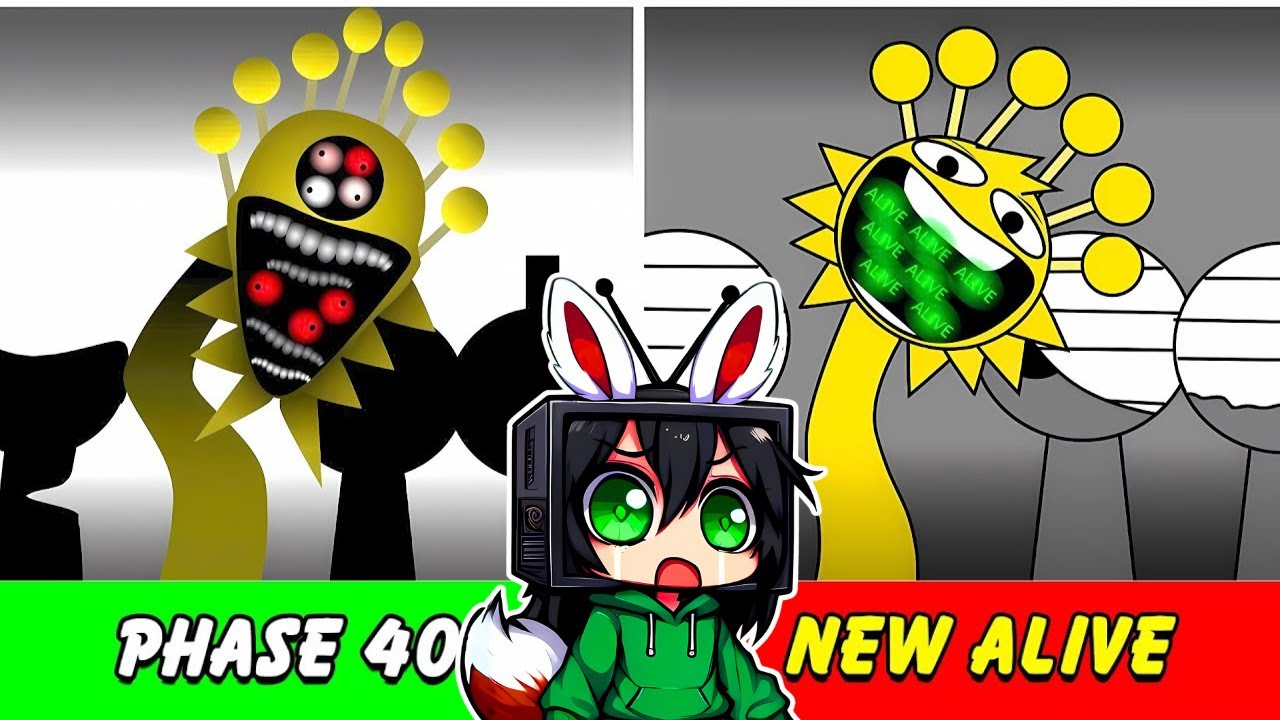 Sprunki Fase 40 pero ESTAN VIVOS ! 😨 |sameekg INCREDIBOX