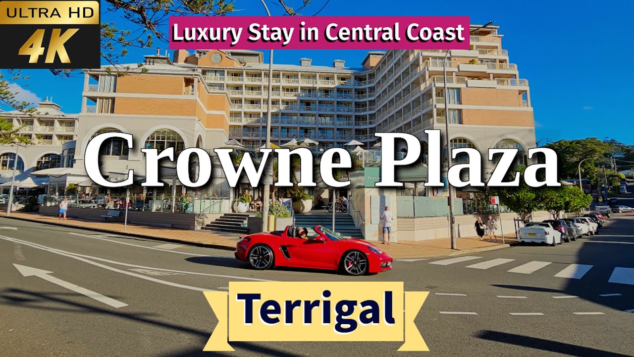 [4k] Crowne Plaza Terrigal Pacific Hotel | Crowne Plaza Central Coast | Top Central Coast Hotel