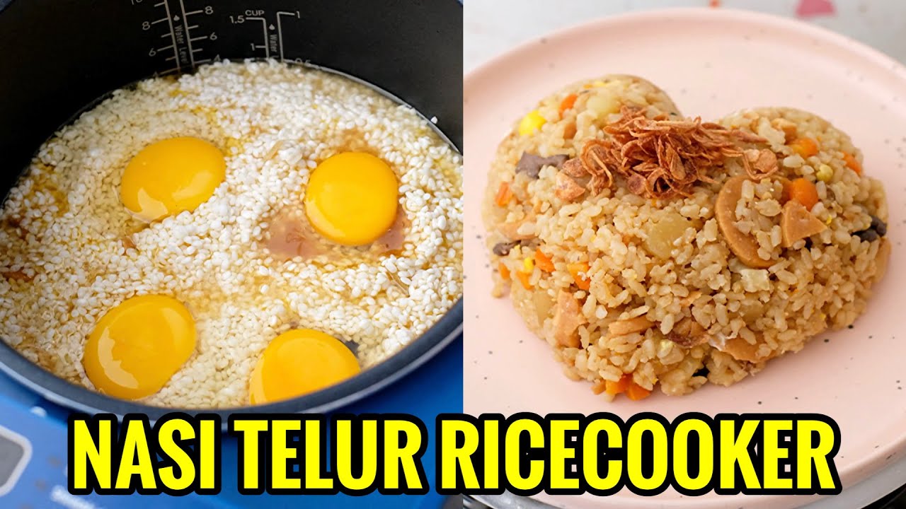 NASI TELUR RICECOOKER VIRAL!!!