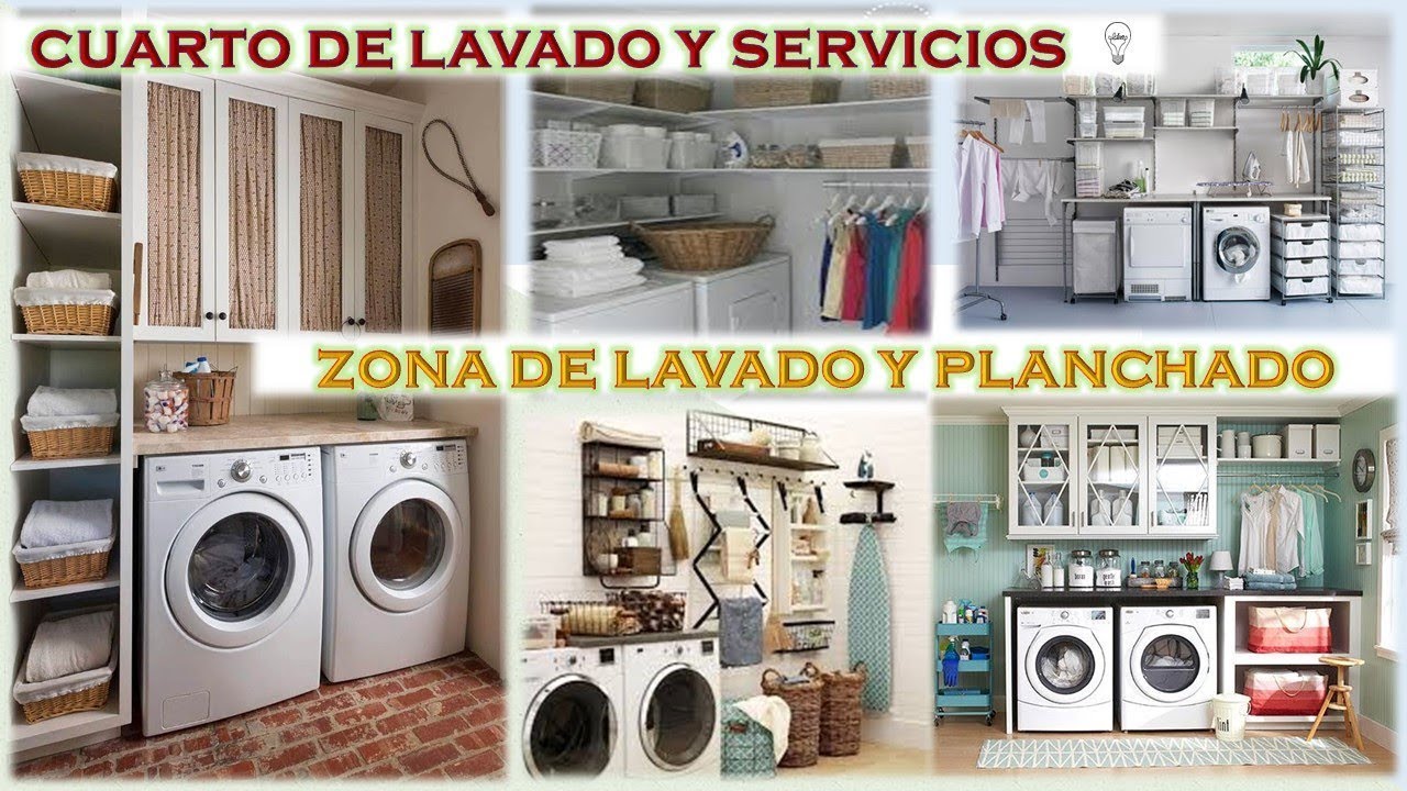 Cuarto de lavado y servicios - Cuarto de lavado y planchado