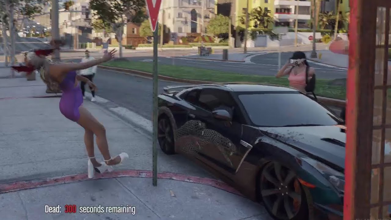 Ash Shoots Carmella after running her over accidentally | GTA RP NoPixel 3.0