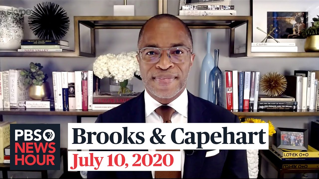 David Brooks and Jonathan Capehart on Trump's school pressure, Biden's economic plan