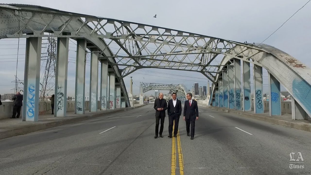 6th Street Bridge in L.A. to close for demolition