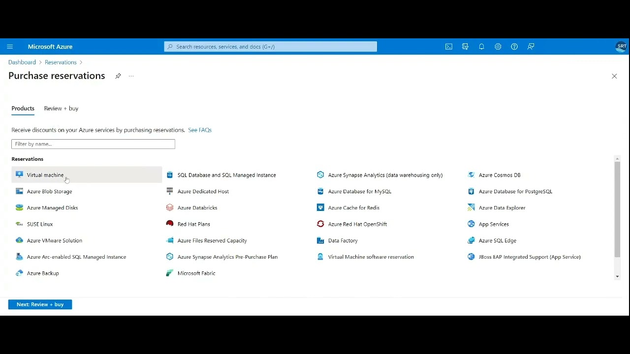 Azure Marketplace: Reserved Instance Purchase Guide: Azure Infrastructure Cost Savings