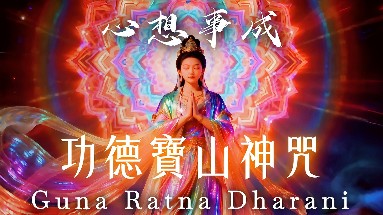 佛菩薩賜福接好運《功德寶山神咒》3小時｜心想事成．轉運增福．消除業障｜全家全年順風順水天天順｜吸引力法則．佛教音樂．招財音樂．能量音樂．睡眠音樂．放鬆音樂