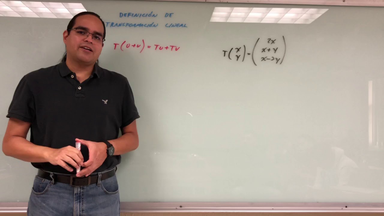 Definición Transformación Lineal