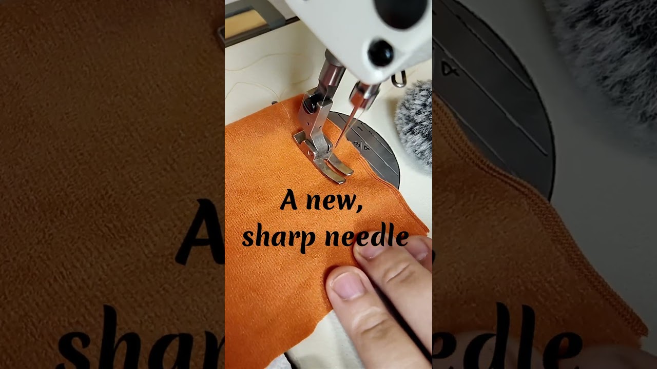 How to recognize a blunt needle? #sewingmachineforbeginners #sewinghacks #sewingtricks