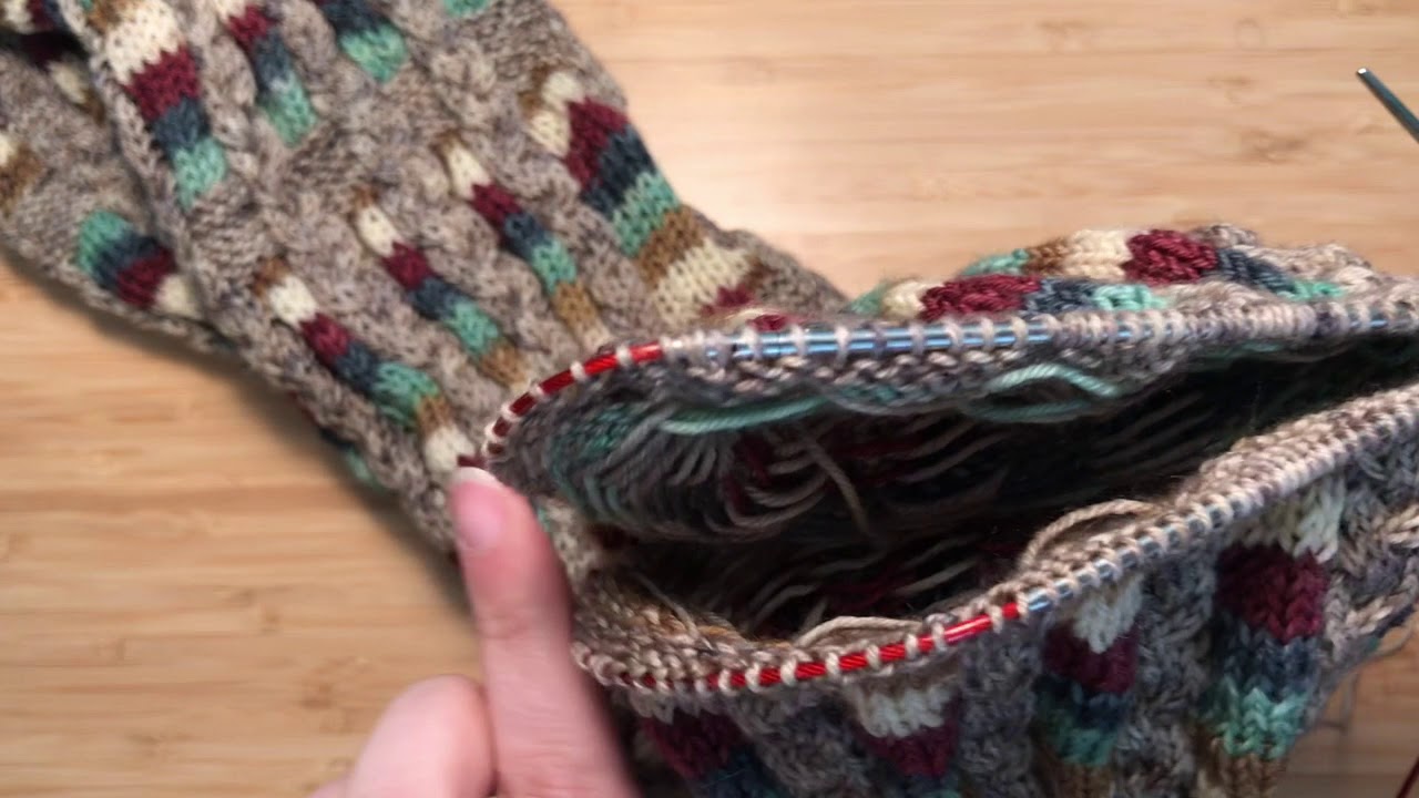 Grafting Two Ends of a Tube Together With Kitchener Stitch