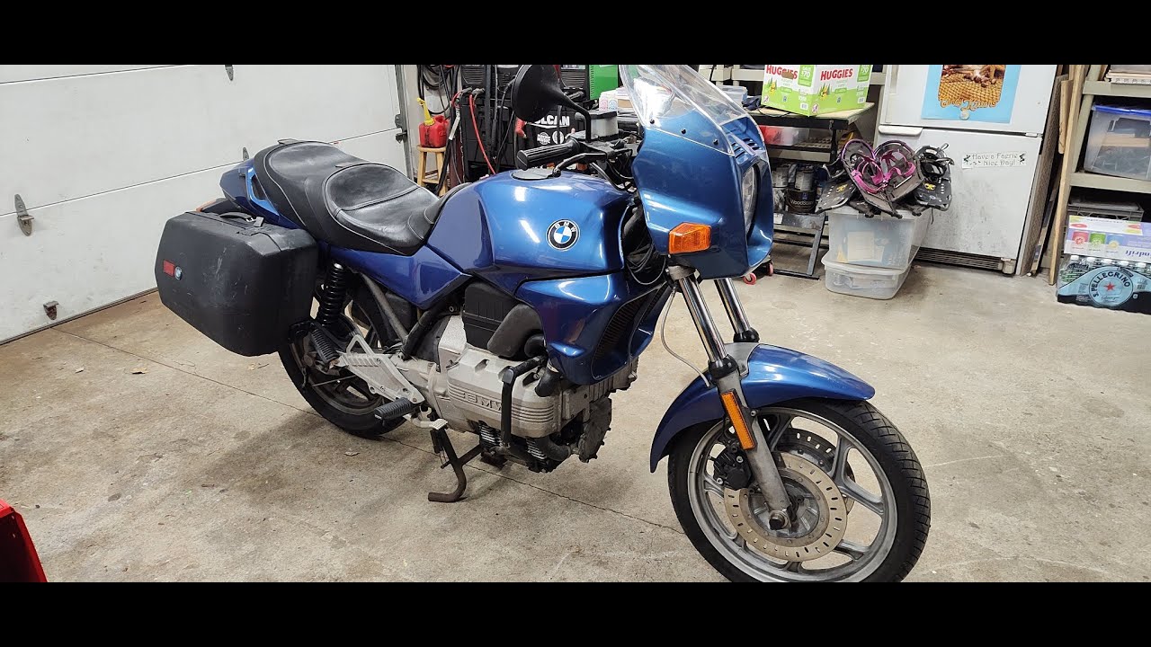 1986 BMW K75 Rescue and Teardown Cafe Racer