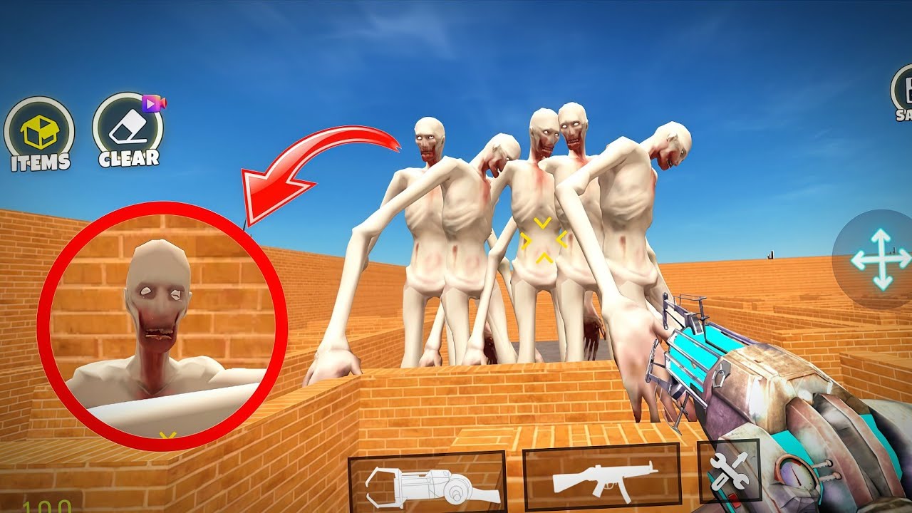 Best of SCP-096 VS Me Fight In Nextbots Garry's Mod #1 
