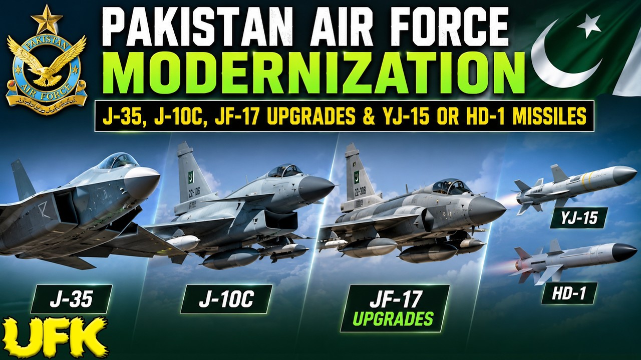 Pakistan Air Force to Buy J-35 Stealth Fighters, More J-10Cs and Upgrade JF-17 Fleet