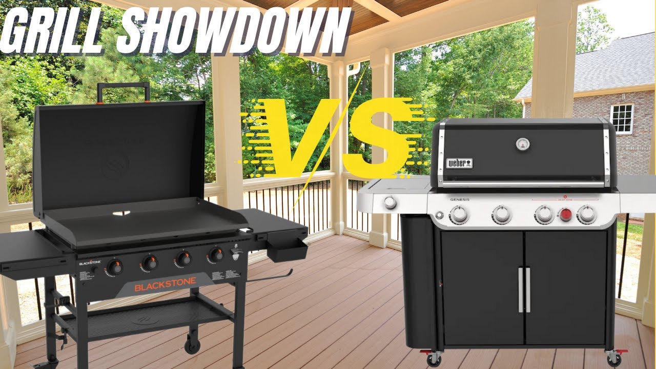 Лучший гриль Weber Genesis против Blackstone Griddle — какой гриль лучше?