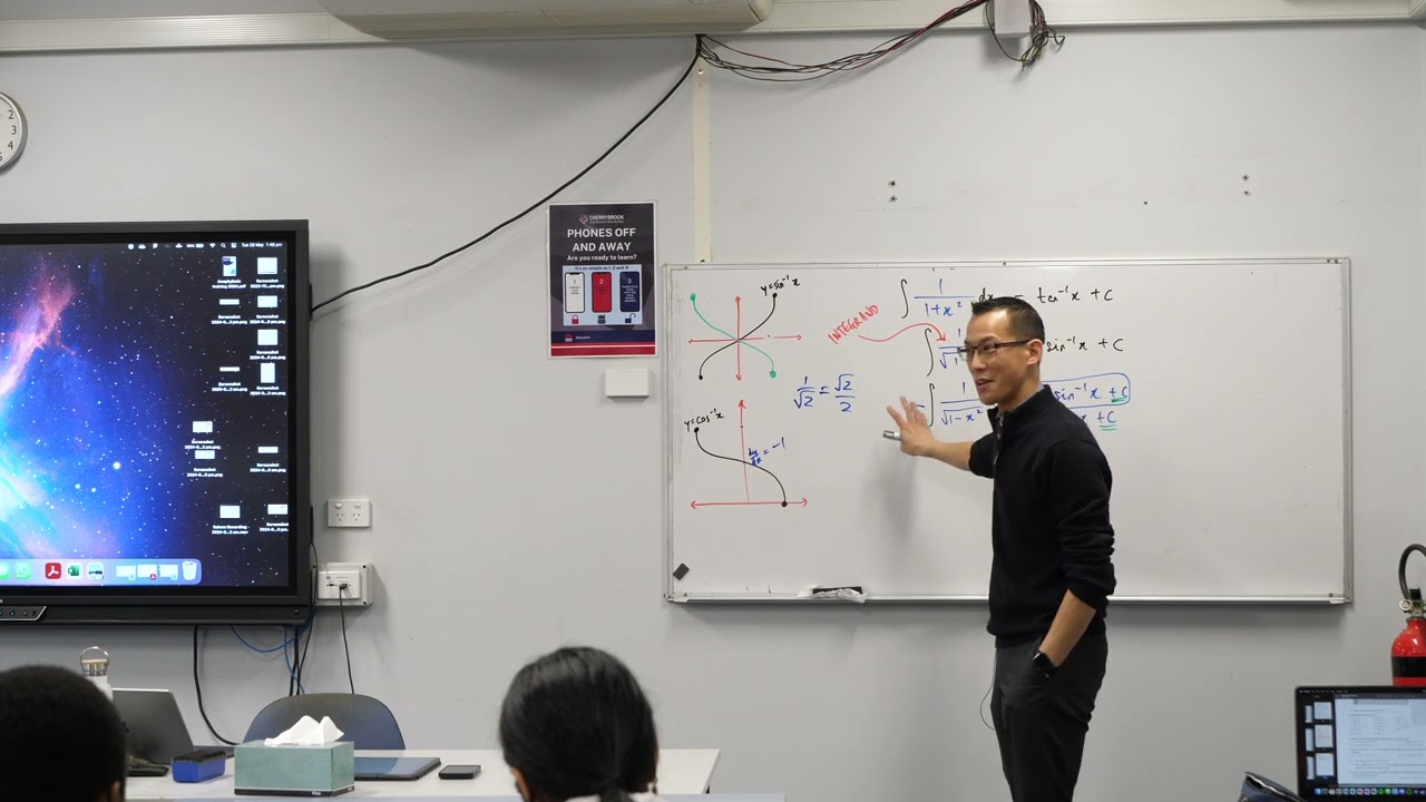 Integrating into Inverse Trigonometric Functions