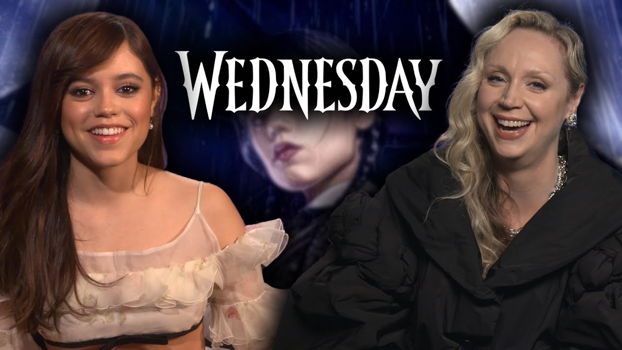 Wednesday’s Jenna Ortega and Gwendoline Christie on filming with Christina Ricci and THAT ending