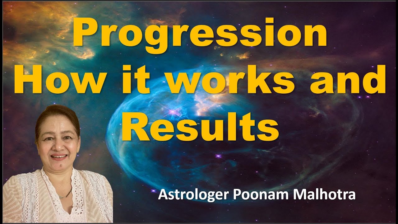 Live class on Progression, how it works and Results | Astrologer Poonam Malhotra