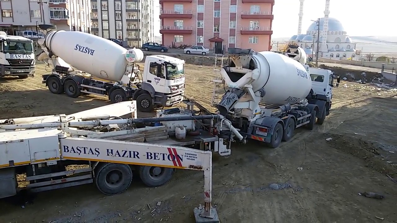 Beton NASIL ATILIR MİKSER POMPA,inşaat