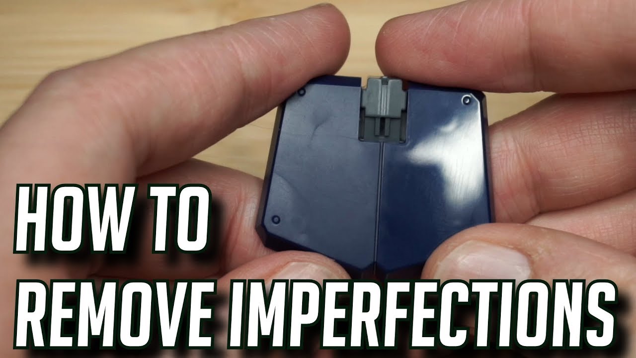 HOW TO REMOVE IMPERFECTIONS BLEMISHES SCRATCHES BY BUFFING FROM THE GUNPLAMEISTER