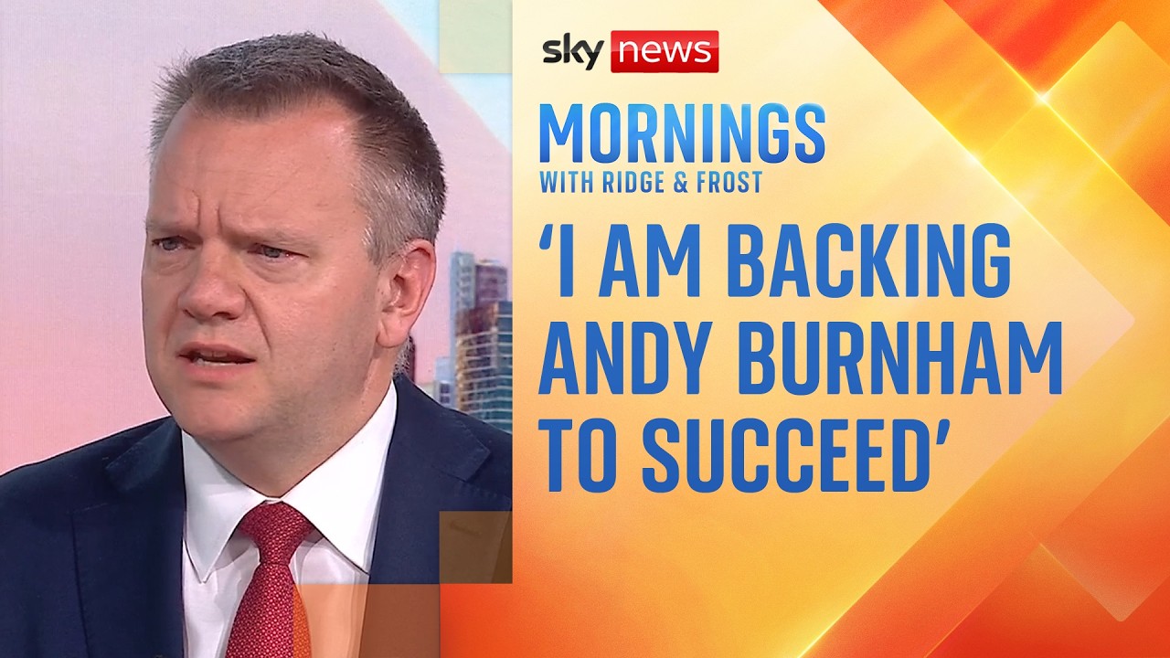 Labour MP backs Andy Burnham to 'succeed'