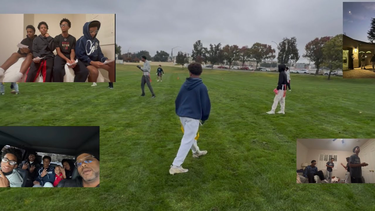Thanksgiving Break Vlog w/ 4Lifers (Flag Football Game)