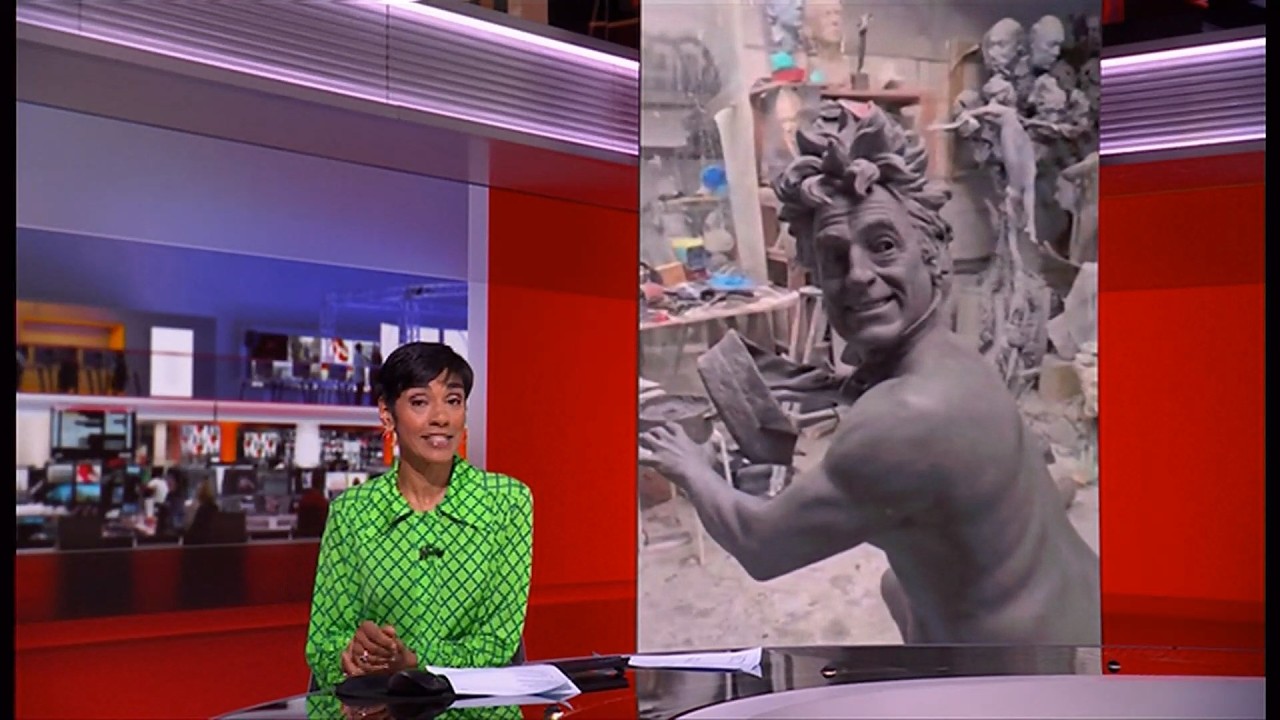 'Very funny' naked statue of Monty Python's Terry Jones unveiled (fun stuff/story) (UK) 25/Apr/2026
