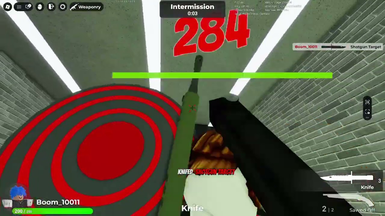 Weaponry, the only TRUE gun game with a lot of real guns and of course God forbid some non-real ones