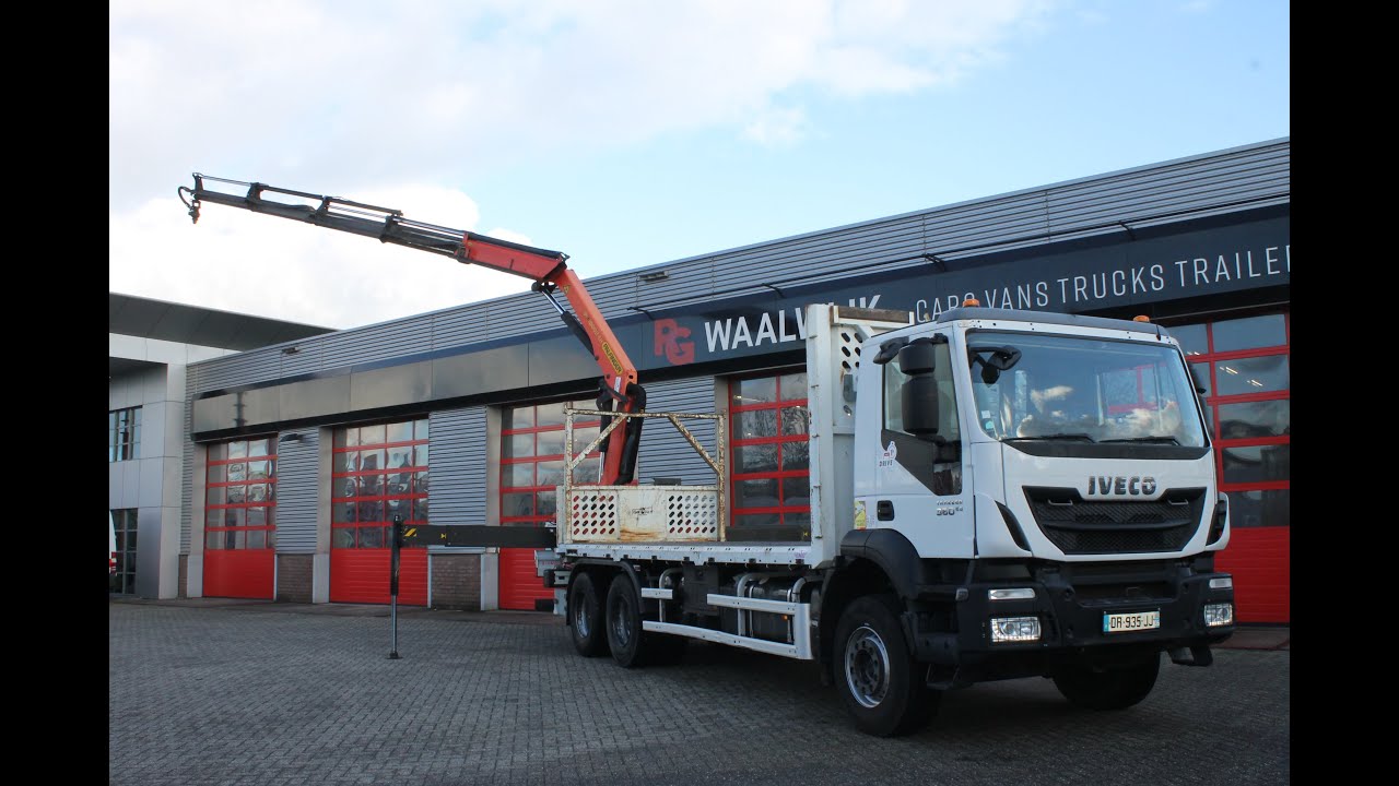 SOLD - Iveco Trakker 360 HP Palfinger Crane PK18002EH