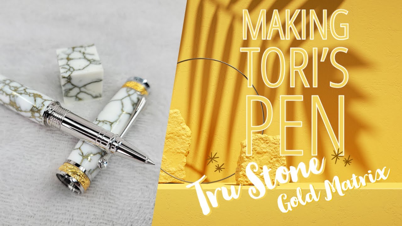 Making a Tru Stone Gold Matrix Pen