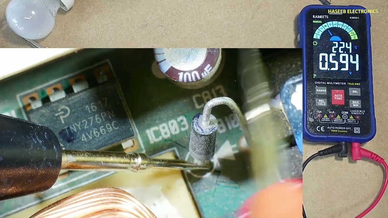 {1055A} RCD snubber circuit for TNY276PN