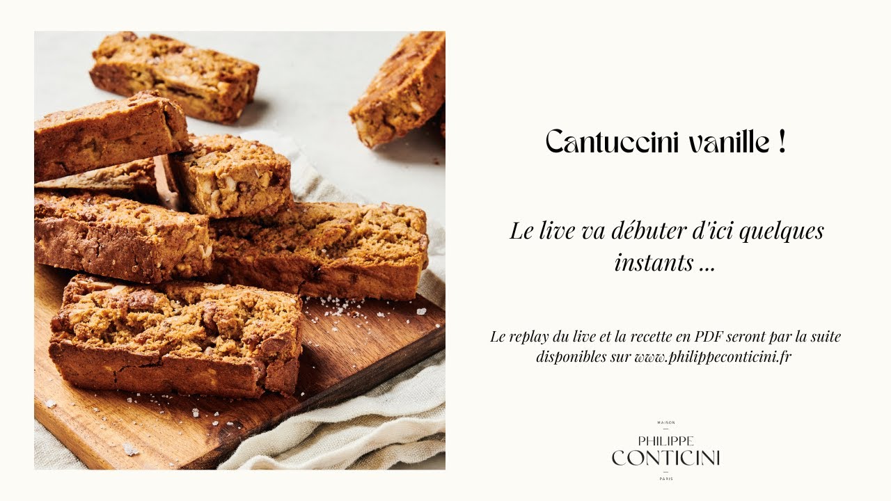 Cantuccini vanille !