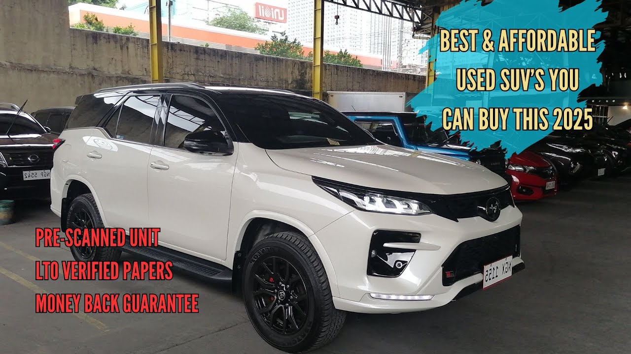 Best & affordable suv 2024 philippines - Toyota Fortuner, Nissan Terra, used suv available ngayon