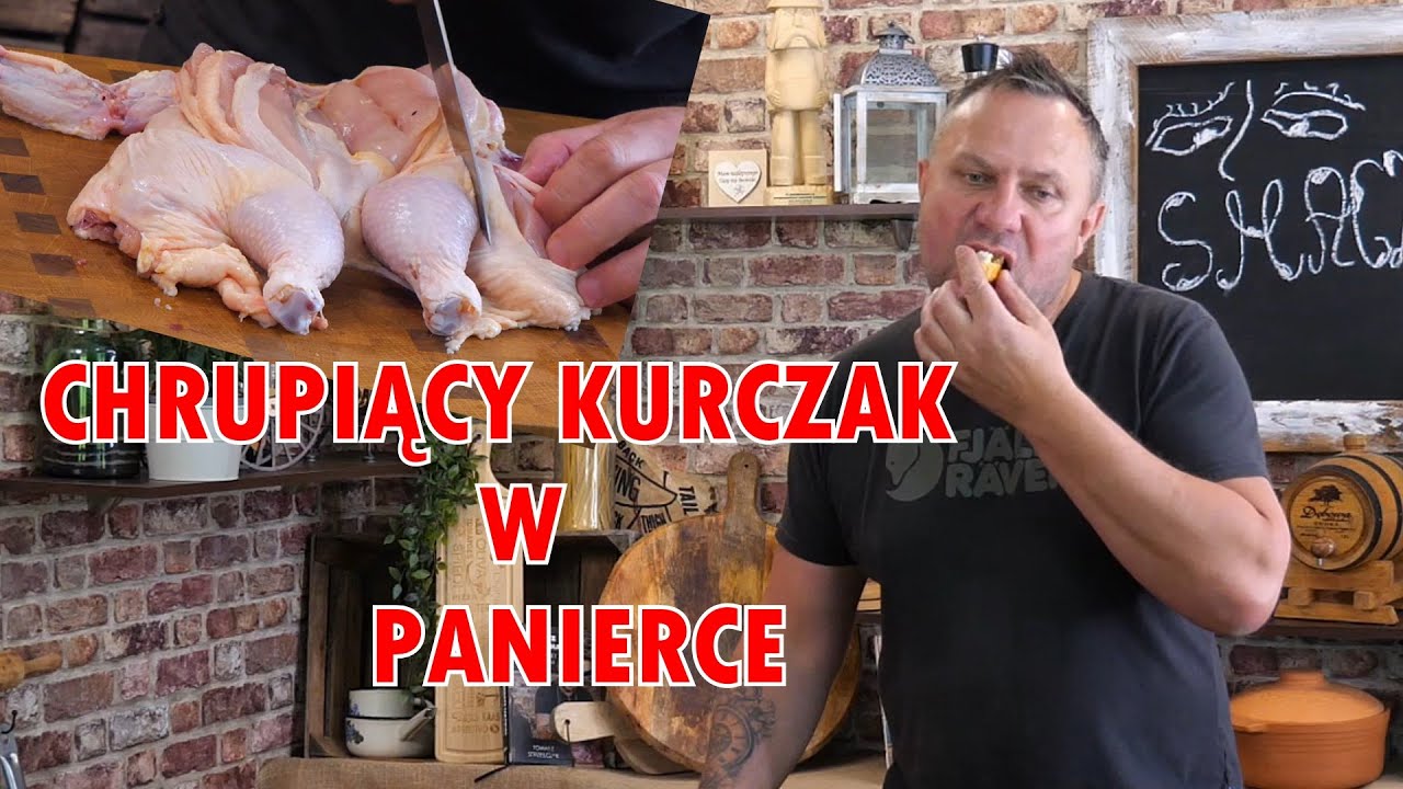 Kurczak na kratce pieczony w chrupiącej panierce / Oddaszfartucha
