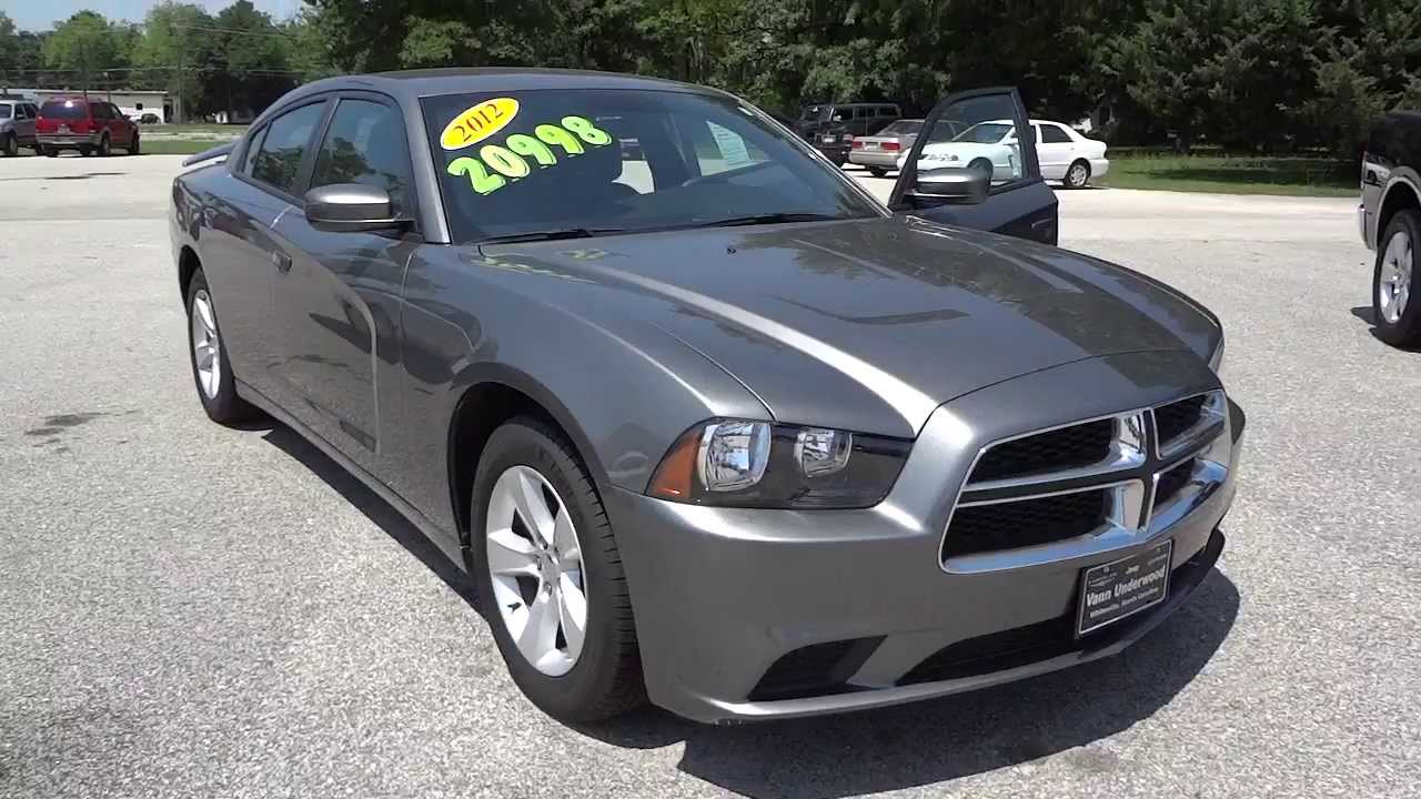 👉 2012 DODGE CHARGER SE Серый