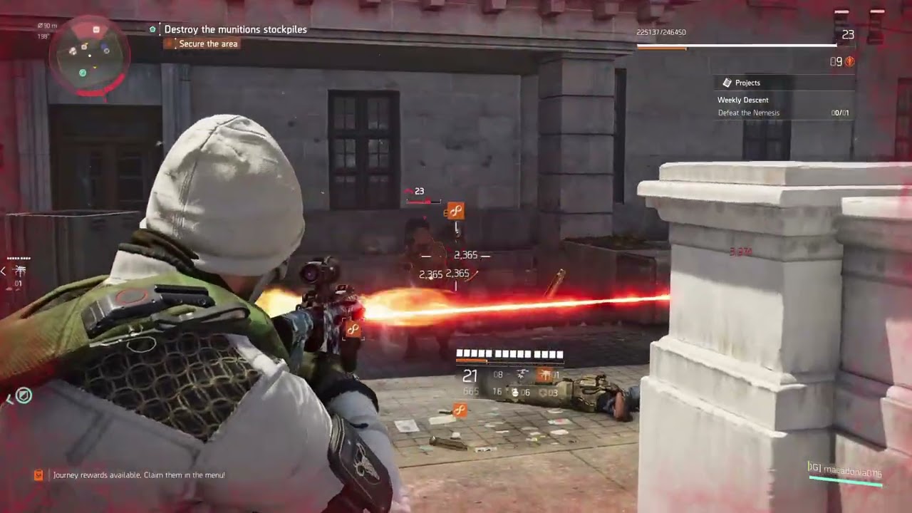 Tom Clancy's The Division 2 - With The boys Doing Side Mission