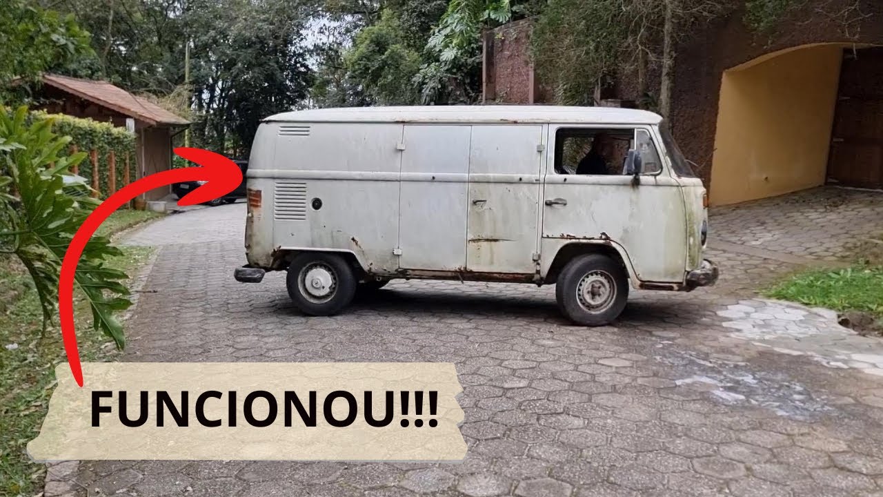 FIZ A KOMBI ABANDONADA DAR PARTIDA! DEU TRABALHO! 🔥