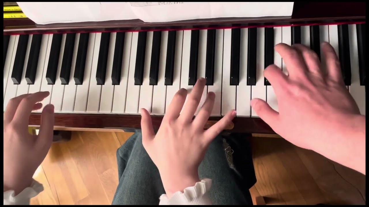 Lya şur akordlar- bu gece yum g&ouml;zlerini -pianodersleri