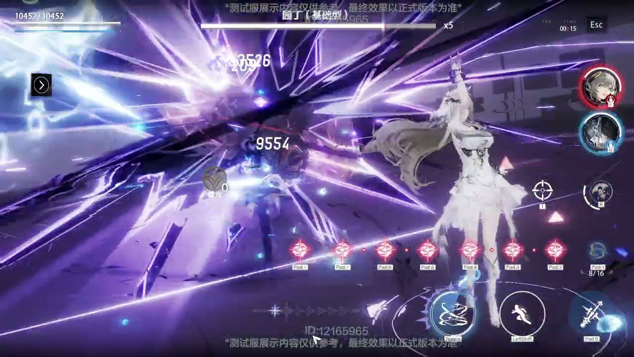 [ Punishing : Gray Raven ] bianca twilight dark moveset