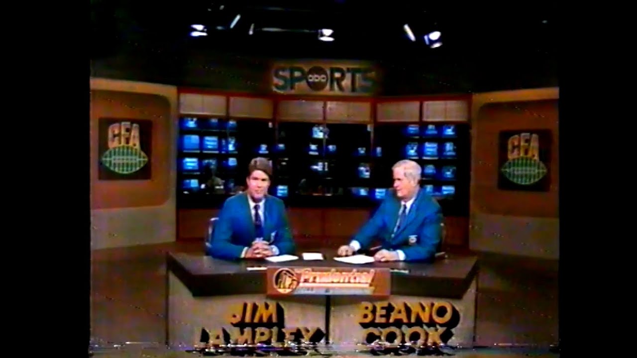September 8, 1984 - Prudential College Football Scoreboard & Highlights (ABC)