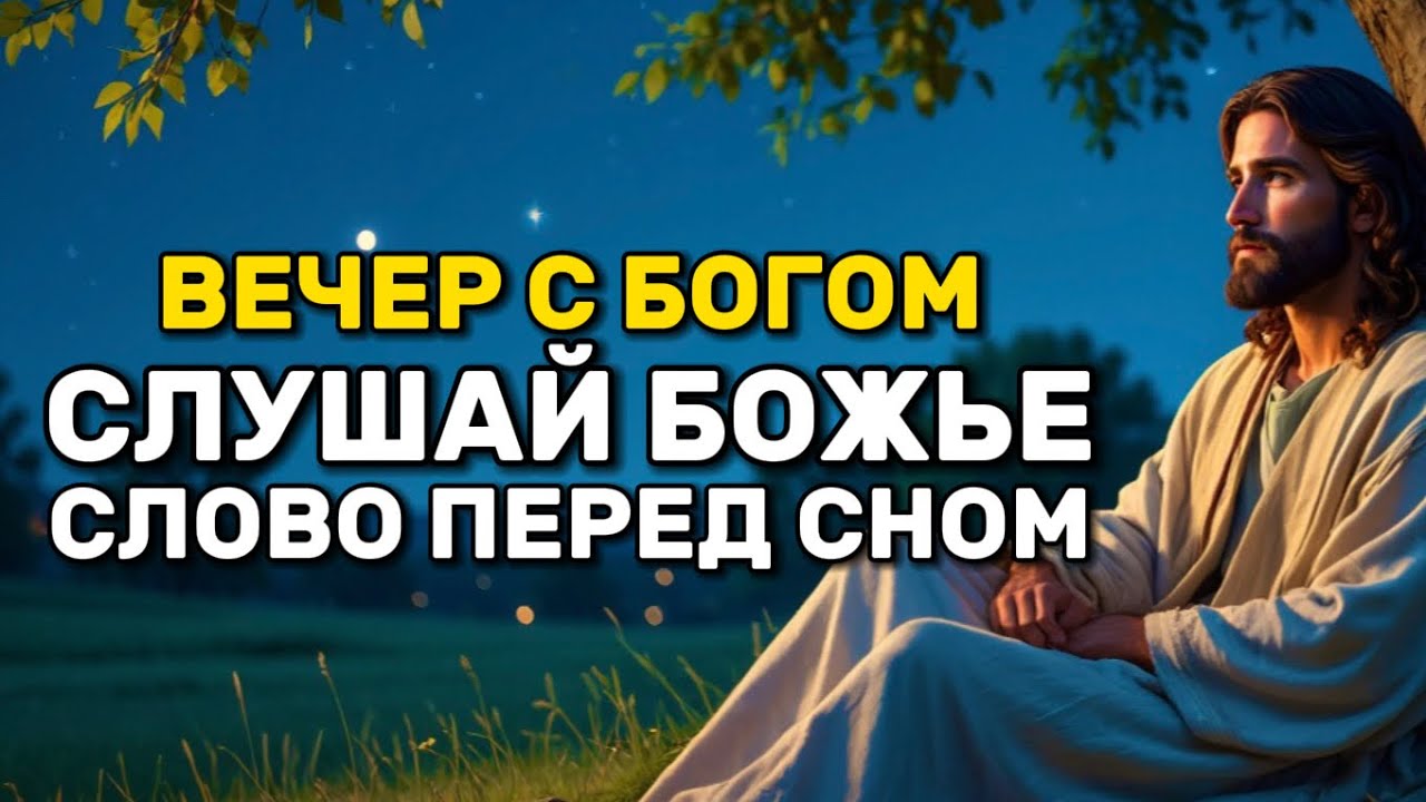 Слушай Божье Слово перед Сном | Вечерняя Молитва