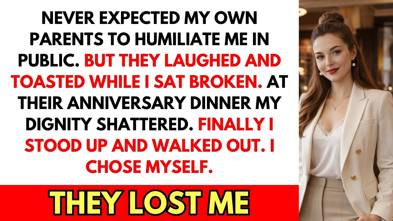 My Parents Humiliated Me at Their Anniversary Dinner—So I Walked Away Forever