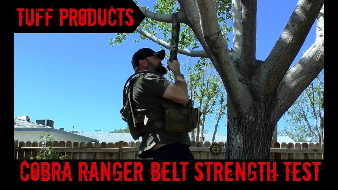 Tuff Products Cobra Ranger Belt Strength Test